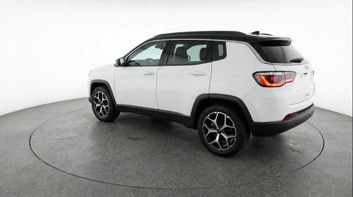 Bright White Clearcoat 2025 Jeep Compass Limited