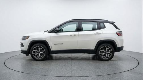 Bright White Clearcoat 2025 Jeep Compass Limited