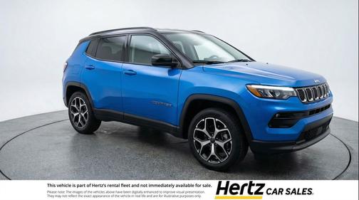 Hydro Blue Pearlcoat 2025 Jeep Compass Limited