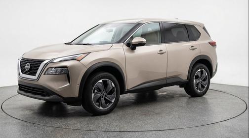 Baja Storm Metallic 2025 Nissan Rogue SV