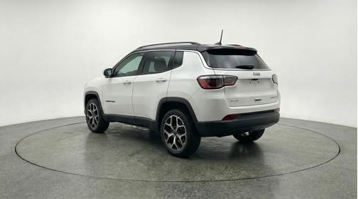Bright White Clearcoat 2025 Jeep Compass Limited
