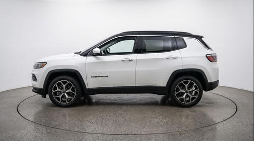 Bright White Clearcoat 2025 Jeep Compass Limited