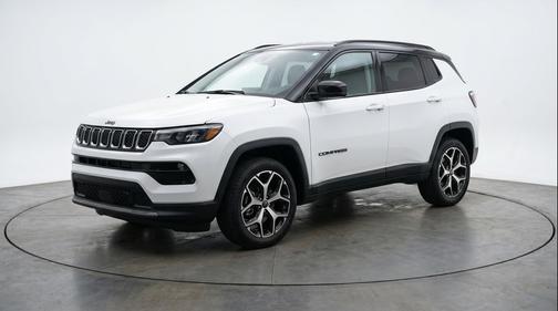 Bright White Clearcoat 2025 Jeep Compass Limited
