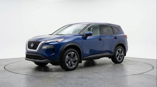 Deep Ocean Blue Pearl 2025 Nissan Rogue SV