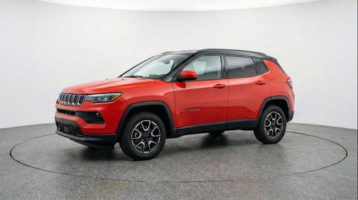 Red Hot Pearlcoat 2025 Jeep Compass Trailhawk