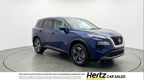 Deep Ocean Blue Pearl 2025 Nissan Rogue SV