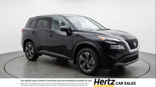 Super Black 2025 Nissan Rogue SV
