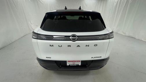 Everest White Pearl Tricoat/Super Black 2026 Nissan Murano Platinum