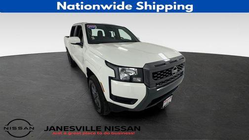 Glacier White 2025 Nissan Frontier SV