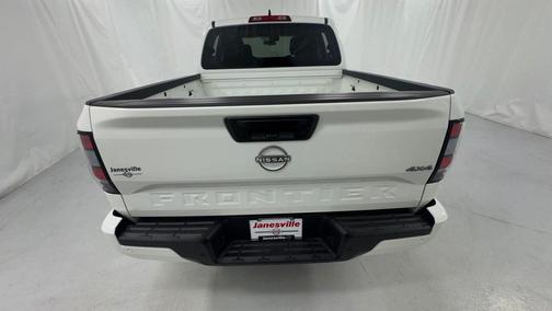 Glacier White 2025 Nissan Frontier SV