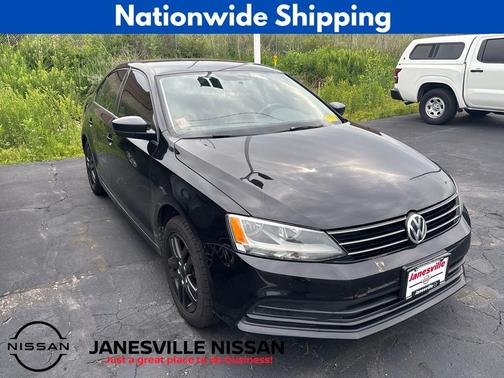 Black 2015 Volkswagen Jetta Auto S w/Technology