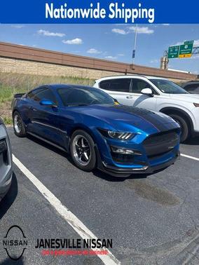 LIGHTNING BLUE 2017 Ford Mustang GT Premium