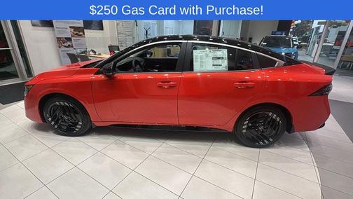 Energetic Ember/Super Black 2026 Nissan Sentra SR