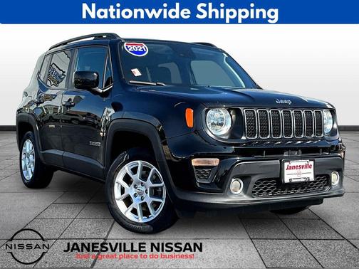 Black Clearcoat 2021 Jeep Renegade Latitude