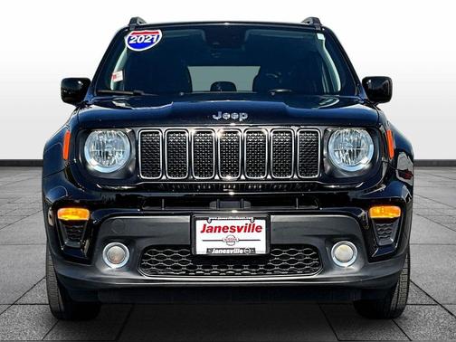 Black Clearcoat 2021 Jeep Renegade Latitude