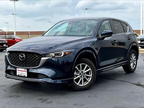 Deep Crystal Blue Mica 2025 Mazda CX-5 2.5 S Select Package