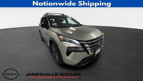 Champagne Silver Metallic/Super Black 2026 Nissan Rogue Platinum