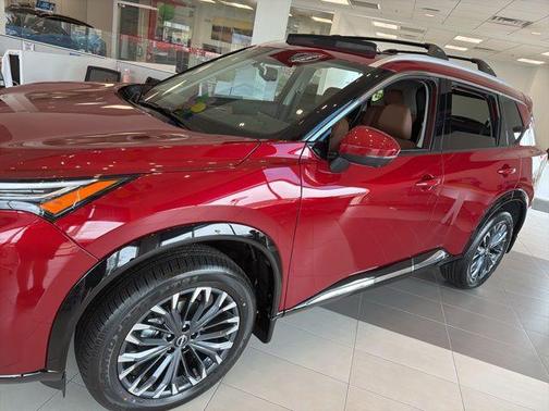 Scarlet Ember Tintcoat 2026 Nissan Rogue Platinum