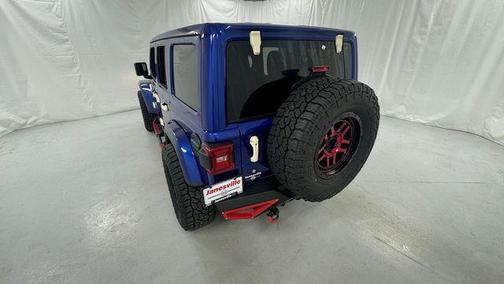 Ocean Blue Metallic Clearcoat 2019 Jeep Wrangler Unlimited Sahara