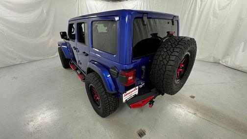 Ocean Blue Metallic Clearcoat 2019 Jeep Wrangler Unlimited Sahara