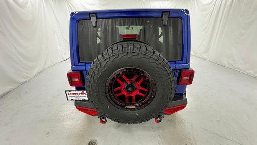 Ocean Blue Metallic Clearcoat 2019 Jeep Wrangler Unlimited Sahara