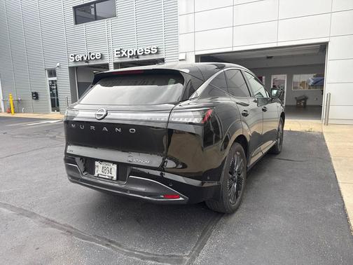 Super Black 2025 Nissan Murano Platinum