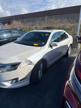 WHITE PLATINUM MET TRI-COAT 2012 Ford Fusion SEL