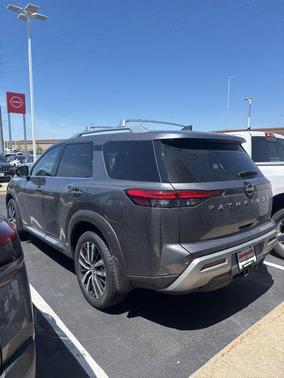 Gun Metallic 2023 Nissan Pathfinder Platinum 4WD