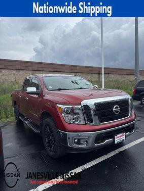 Cayenne Red 2018 Nissan Titan SL