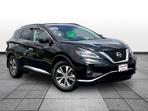 Super Black 2023 Nissan Murano SV Intelligent AWD