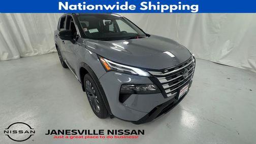 Boulder Gray Pearl/Super Black 2026 Nissan Rogue Platinum