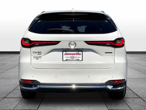 Rhodium White Premium 2024 Mazda CX-90 PHEV Premium