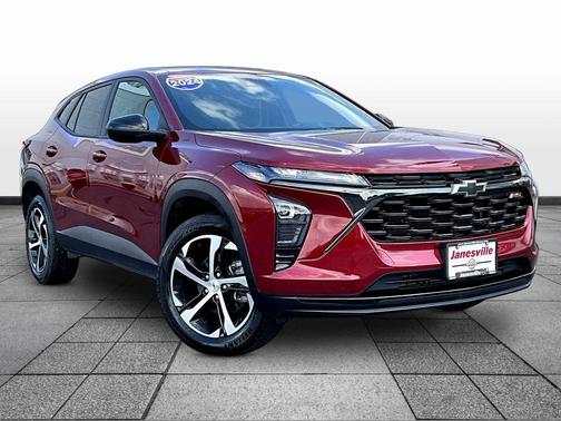 Crimson Metallic 2024 Chevrolet Trax FWD 1RS