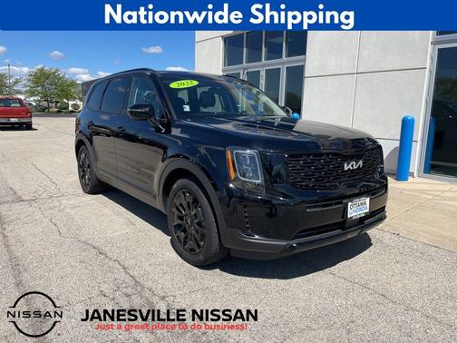 Ebony Black 2022 Kia Telluride EX