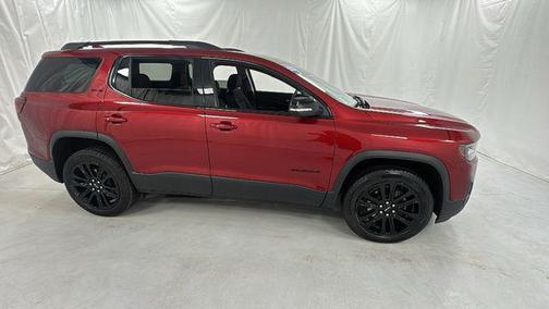 Volcanic Red Tintcoat 2023 GMC Acadia AWD SLE