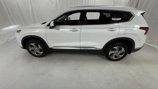 Quartz White 2021 Hyundai SANTA FE SEL 2.4