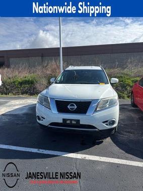 Glacier White 2015 Nissan Pathfinder SL