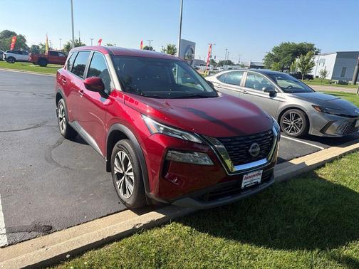 Scarlet Ember Tintcoat 2023 Nissan Rogue SV
