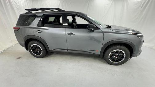 Gun Metallic 2026 Nissan Pathfinder Rock Creek