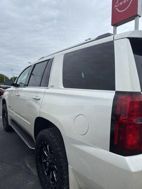 White Diamond Tricoat 2015 Chevrolet Tahoe LTZ