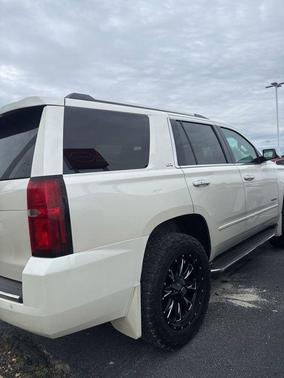 White Diamond Tricoat 2015 Chevrolet Tahoe LTZ