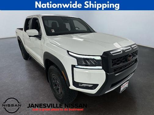 Glacier White 2026 Nissan Frontier PRO-4X