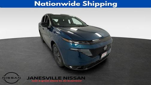 Aurora Blue Pearl Metallic/Super Black 2026 Nissan Murano Platinum