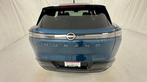 Aurora Blue Pearl Metallic/Super Black 2026 Nissan Murano Platinum