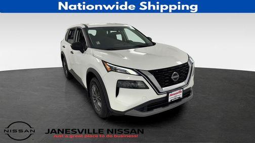 Glacier White 2023 Nissan Rogue S