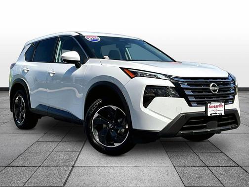 Everest White Pearl 2025 Nissan Rogue SV