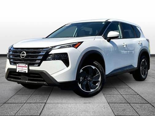 Everest White Pearl 2025 Nissan Rogue SV