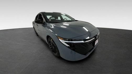 Atlantic Gray Metallic/Super Black 2026 Nissan Sentra SR