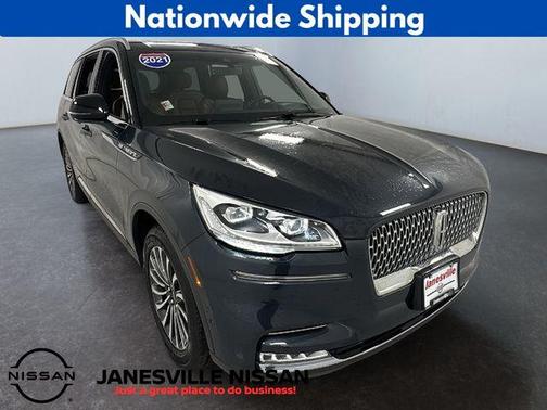 FLIGHT BLUE 2021 Lincoln Aviator Reserve AWD
