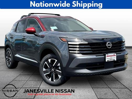 Gun Metallic/Scarlet Ember Tintcoat 2026 Nissan Kicks SV